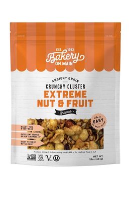 Bakery On Main Gluten-Free Granola + Ancient Grains, Vegan &amp; Non GMO - Extreme Nut &amp; Fruit, 22 Ounce 107615 1.37 Pound (Pack of 1)