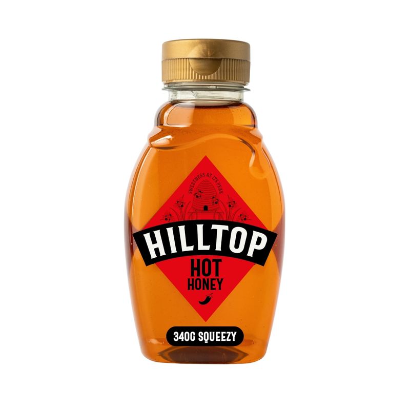 Hilltop Hot Honey 340g Honey Infused With Chillies