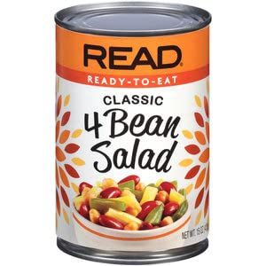 Read, 4 Bean Salad, 15oz Can (Pack of 6)