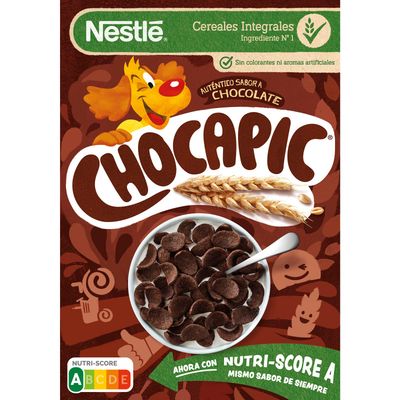 Chocapic Cereals Breakfast 375 g Chocolate wheat and corn cereals toasted with chocolate (Valentinas Market)