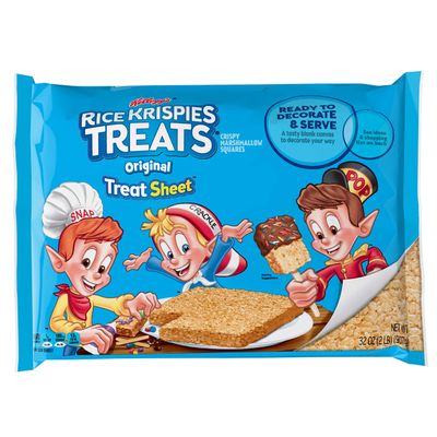Rice Krispie Treats Sheet - 32 oz. package, 5 per case