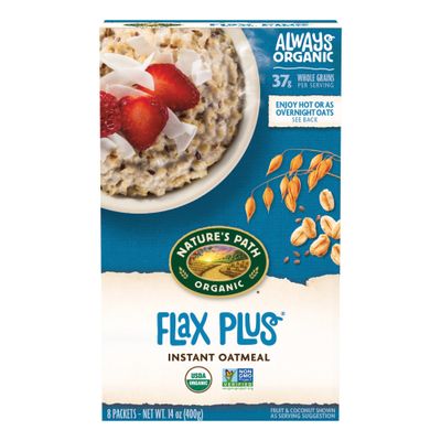 Nature&#39;s Path Organic Flax Plus Oatmeal, 14 oz (Pack of 1), Non-GMO