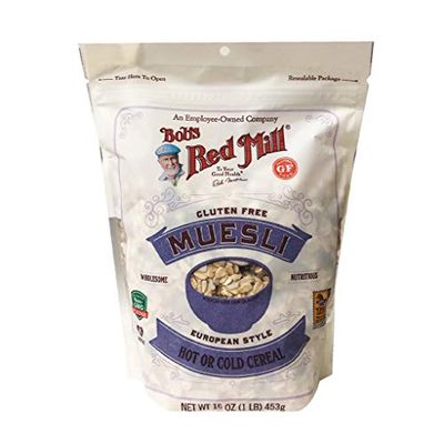 Bob&#39;s Red Mill New European Style Hot or Cold Cereal Museli 14oz, 1 Pack (Original)
