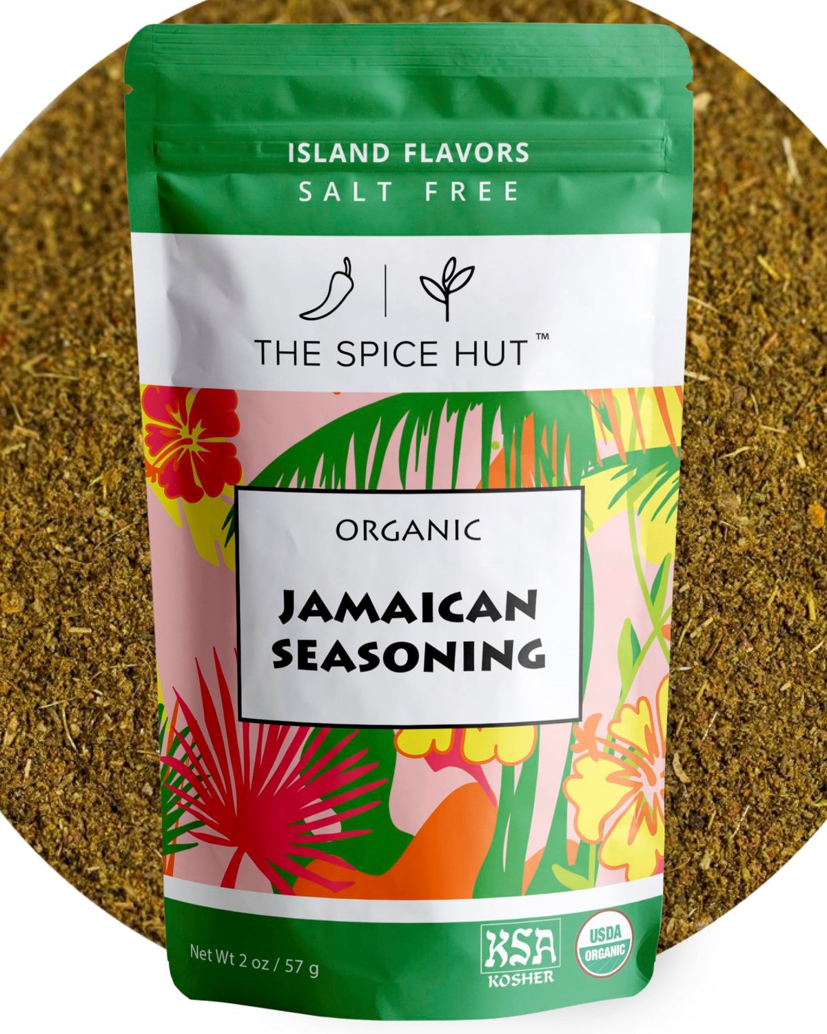 Organic Jamaican Jerk Seasoning Dry Rub for Cooking 2oz Pack