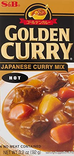 S&amp;B, Golden Curry Sauce Mix, Hot, 3.2 oz