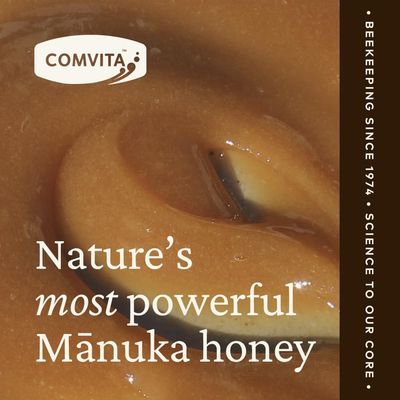 Comvita Manuka Honey (UMF 10+, MGO 263+) New Zealands 1 Manuka Brand Premium Superfood for Nourishing Wellness Raw, Wild, Non-GMO 17.6 oz