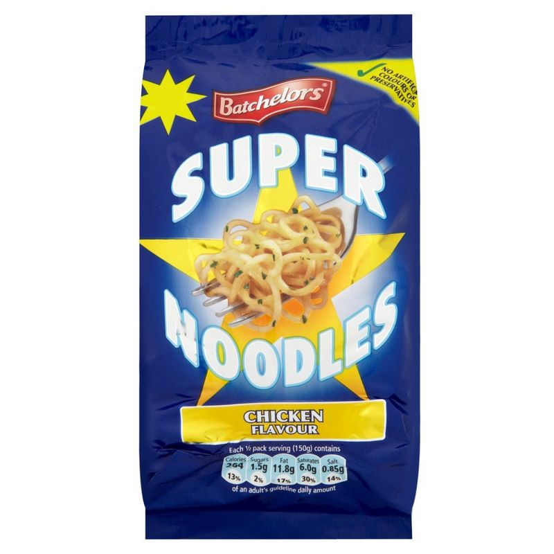 Batchelors Super Noodles Chicken Flavour 100 g (Pack of 16)