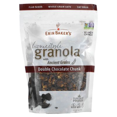 Erin Baker&#39;s Homestyle Granola Double Chocolate Chunk - 12 oz