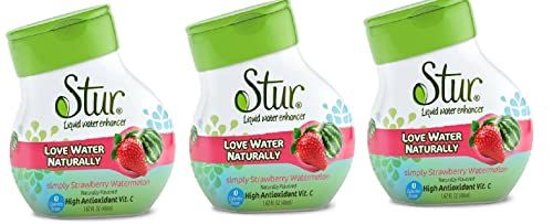 Stur - Liquid Water Enhancer - Bundled Savings 3 pack (Simply Strawberry Watermelon)