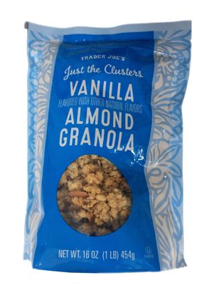 Trader Joe&#39;s Just the Clusters Vanilla Almond Granola Cereal (Pack of 2)
