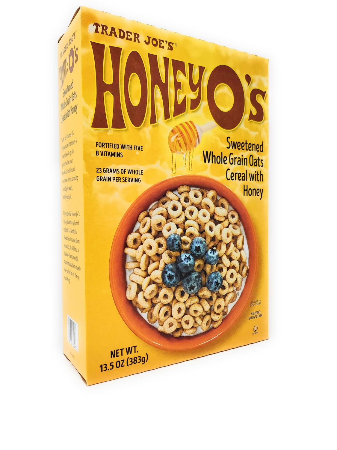 Generic Trader Joe&#39;s Honey O&#39;s, Sweetened Whole Grain Oats Cereal with Honey 13.5 oz/383g (Pack of 1)