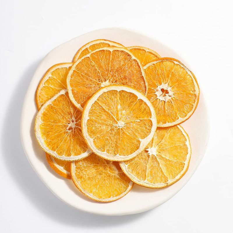 Premium Dried Orange Slices 5 Oz/142g,Dehydrated Dried Oranges.100% Natural &amp; No Additives,No Sugar Added.