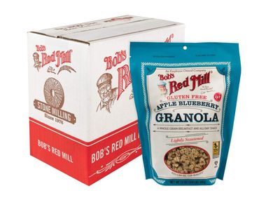 Bob&#39;s Red Mill Gluten Free Apple Blueberry Granola, 12-ounce (Pack of 4)