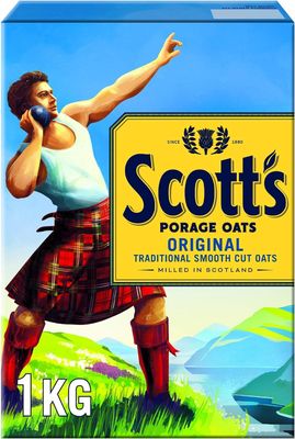 Scott&#39;s Porage Oats Original (1Kg) - Pack of 2