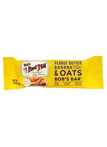 Bob&#39;s Red Mill 12pk Peanut Butter Banana &amp; Oats Bar, 12 bars (Pack of 1) - Non GMO, Gluten Free, Kosher