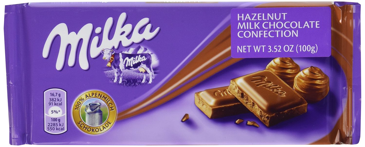Milka - Noisette 100g (Pack of 3)