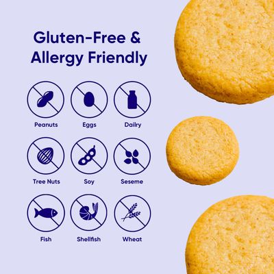 Gluten Free Vanilla Wafers by Partake - 3 Pack | Non-GMO, Allergy-Friendly | No Peanuts, Soy, Dairy, Tree Nuts