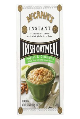 McCanns Apple and Cinnamon Instant Irish Oatmeal, 12.3 Ounce -12 per case.12