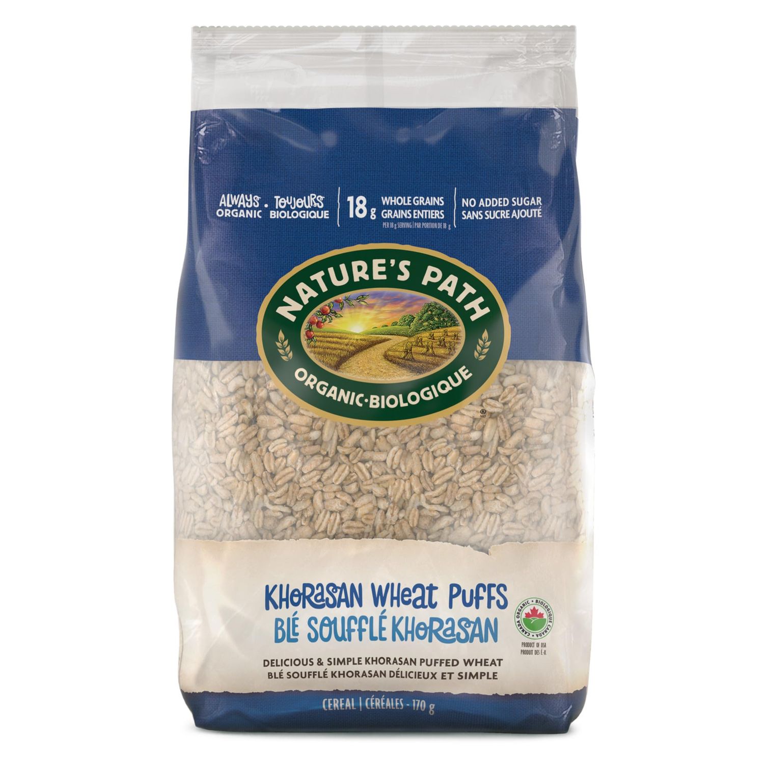 Nature&#39;s Path Organic - Cereal Kamut Puffs - 6 oz.