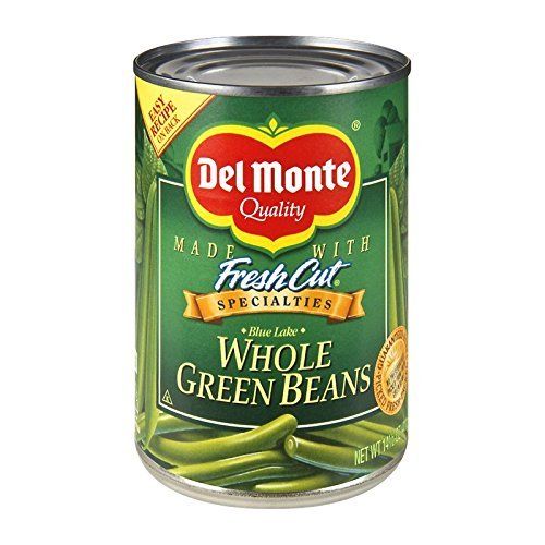 Del Monte Blue Lake Whole Green Beans 14.5 Oz (Pack of 6) by Del Monte