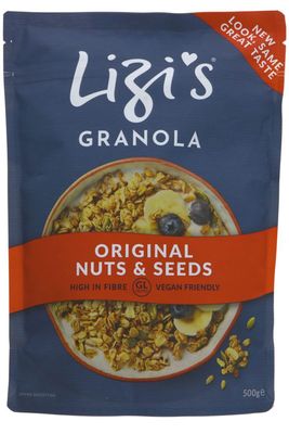 Lizi&#39;s - Original Granola Cereal | 500g | BUNDLE by Lizi&#39;s Granola