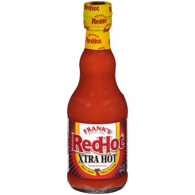 Frank&#39;s RedHot Xtra Hot Cayenne Pepper Sauce, 12 fl oz