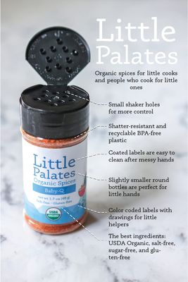 Little Palates - Organic Spices for Little Cooks (3 bottle set)