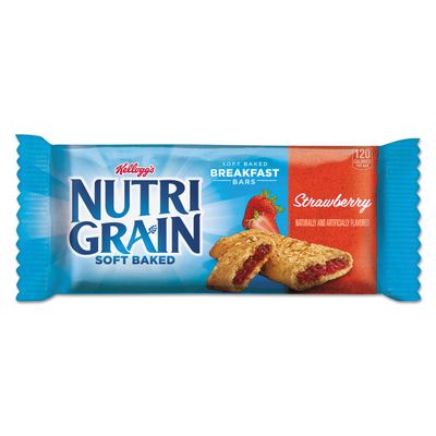 Kellogg&#39;s, Nutri-Grain Strawberry Cereal Bars, Single