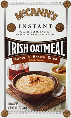 McCann&#39;s Instant Irish Oatmeal, Maple &amp; Brown Sugar, 10 Packets