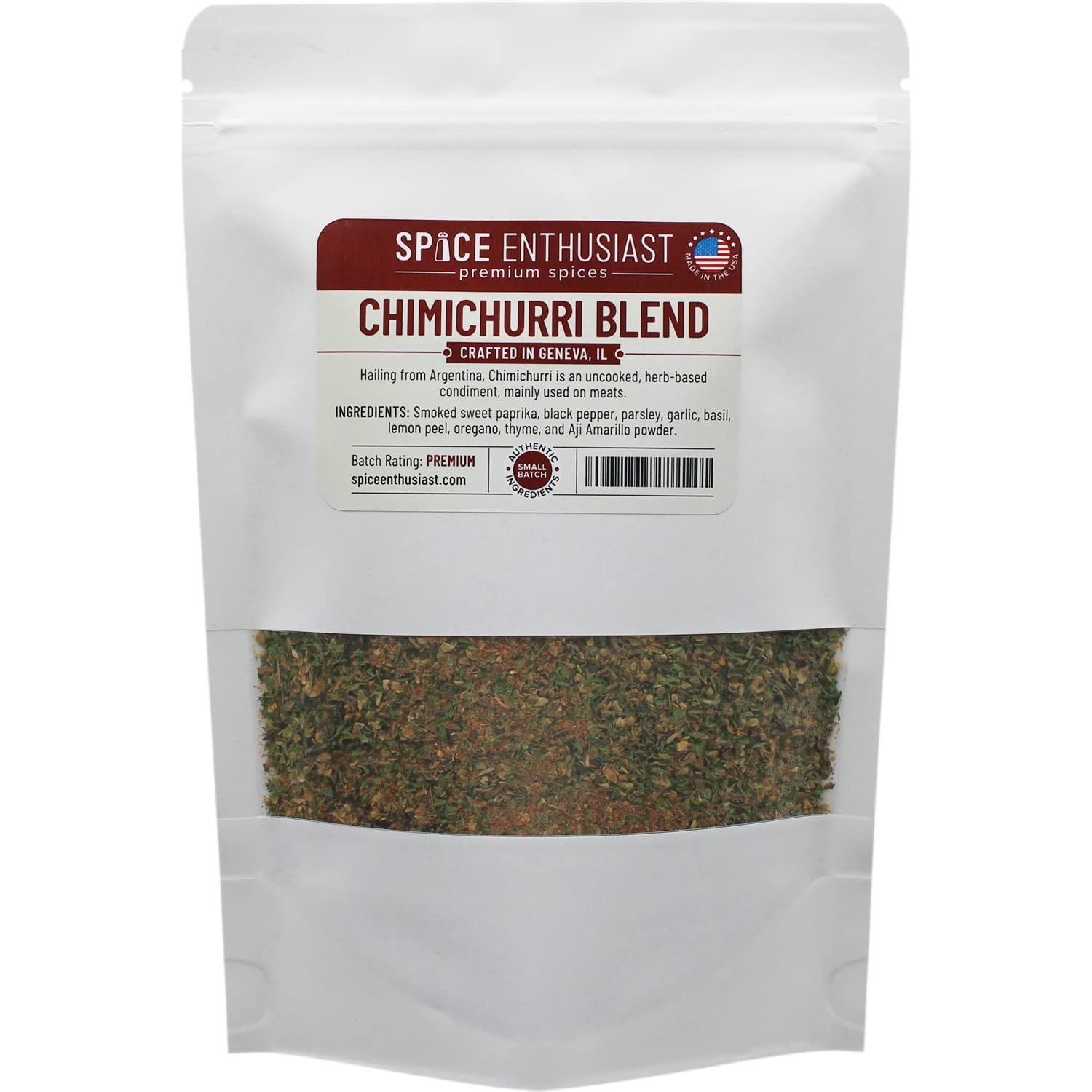 Spice Enthusiast Chimichurri Blend - 4 oz