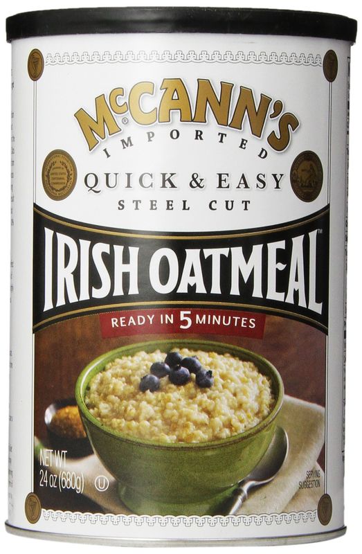 McCann&#39;s Steel Cut Irish Oatmeal, Quick &amp; Easy, 24 oz (Pack of 6)