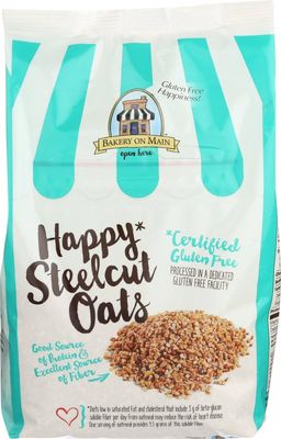 Bakery On Main Cereal Steel Cut Oats gluten free, 24 oz
