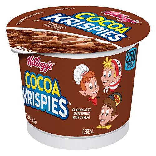 Cocoa Krispies Original Kellogg&#39;s Breakfast Cereal In A Cup (Pack of 60)