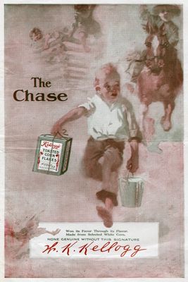 Ad Kellogg 1911 Namerican Advertisement For KelloggS Toasted Corn Flakes 1911 Poster Print by (24 x 36)