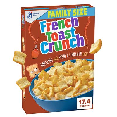 French Toast Crunch, Breakfast Cereal, 17.4 oz (Pack of 5)