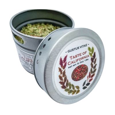 Gustus Vitae - Taste of California - Authentic Artisanal Spice Blend - Gourmet Seasoning - Non GMO - All Natural - Sustainably Sourced - Small Batch - Hand Packed