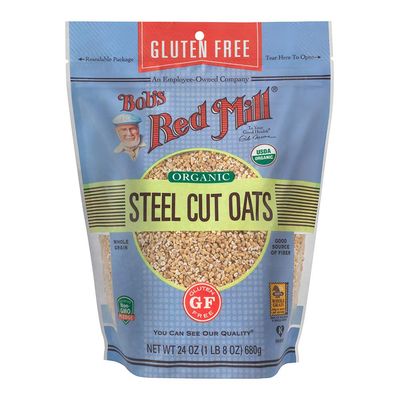 Bob&#39;s Red Mill Gluten Free Organic Steel Cut Oats, 24 Ounce