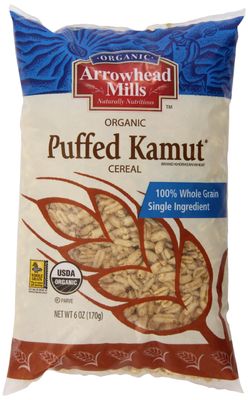 Arrowhead Mills Organic Puffed Kamut Cereal, 6 oz Bag