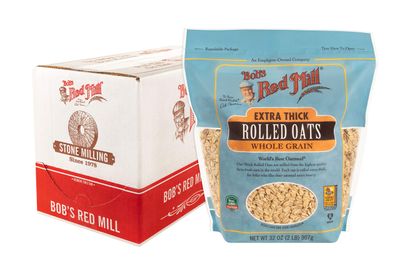 Bob&#39;s Red Mill Extra Thick Rolled Oats, 32 oz (Pack of 4)
