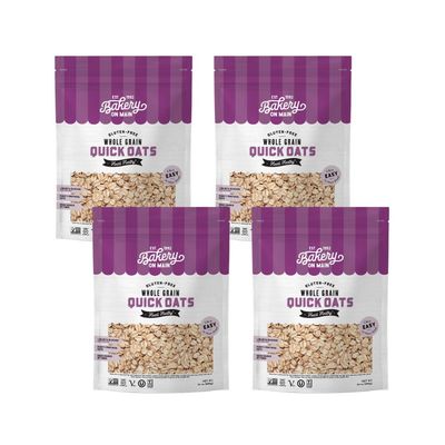 Bakery On Main Quick Oats Cereal, Gluten Free, 24 Ounces (Pack Of 4)