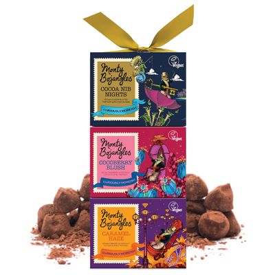 Monty Bojangles Vegan Tower - 3 Gift Boxes