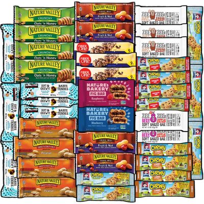 Granola Nutrition Bars Variety Pack - Spring Finals - Breakfast and Healthy Snacks - Great for kids, adults, school lunches, studying, office, or gifting