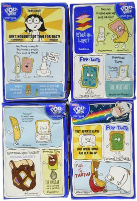 Pop Tarts Variety Pack, Frosted FRUIT Flavors: Strawberry, Blueberry, Cherry, and Raspberry. Bundle of 4-8 Count Boxes, 1 of Each Flavor. Great Care Package or Gift