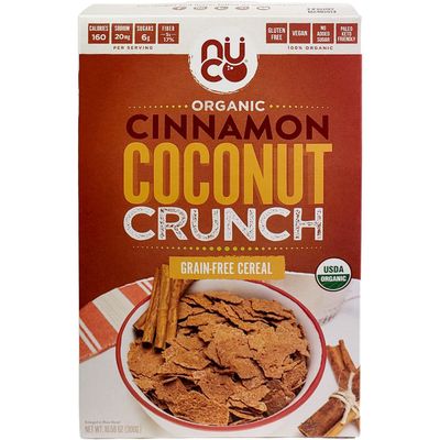 NUCO Organic, Grain-Free Cereal, Cinnamon Coconut Crunch, 10.58 oz (300 g)