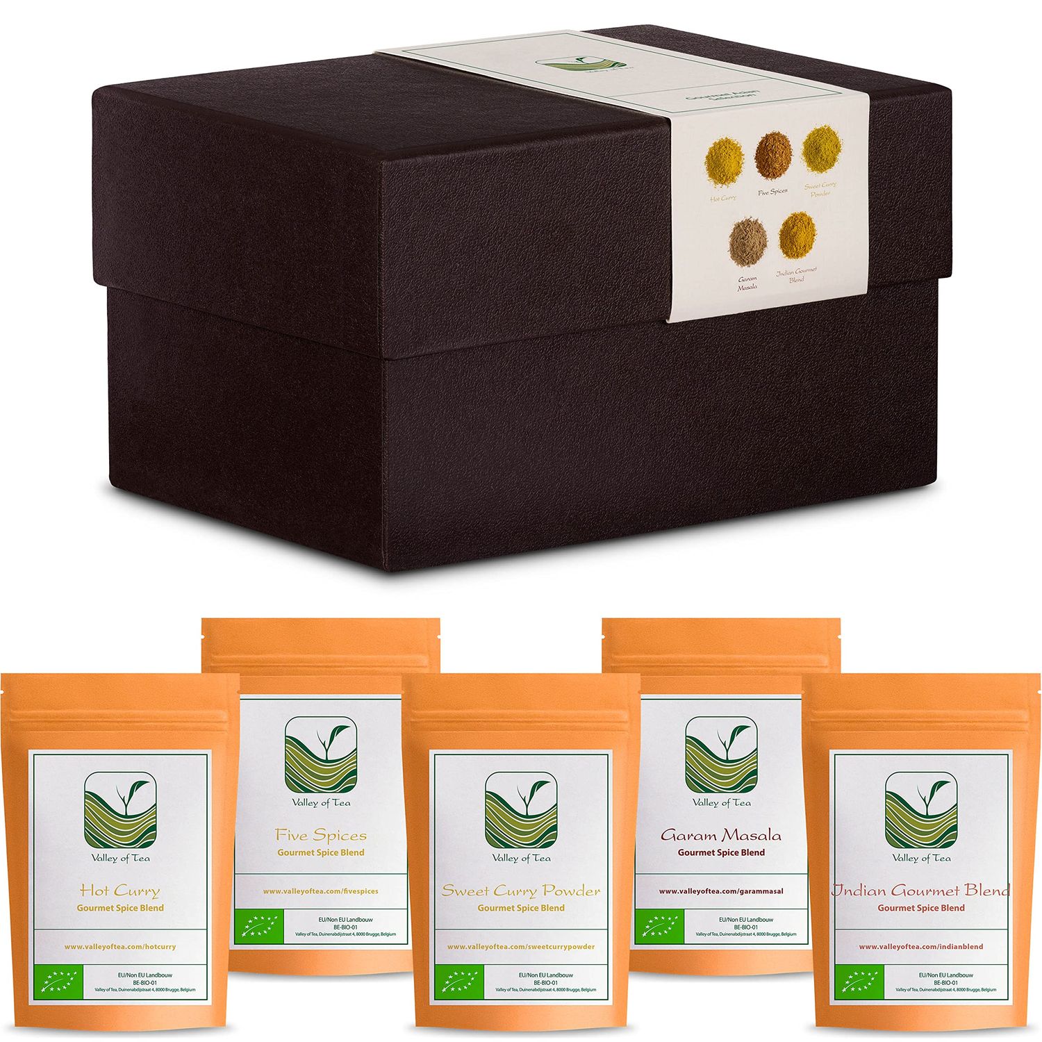 Asian Herbs And Spices Selection - Holy Basil - Tumeric - Lemongrass - Anise Star - Cinnamon