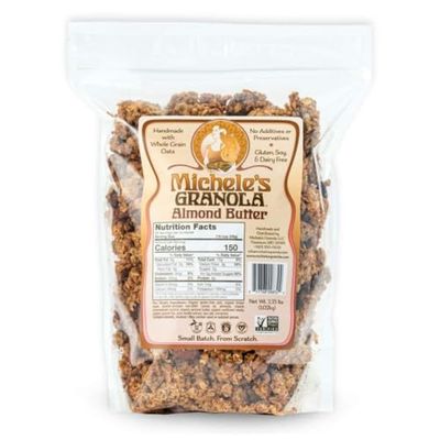 Michele&#39;s Granola Almond Butter, Gluten-Free &amp; Non-GMO (2.25 Pound (Pack of 1))