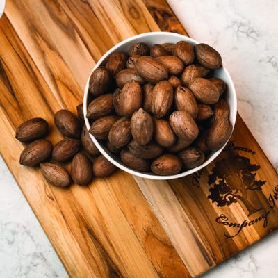Hudson Pecan Company - 5lb In-Shell Pecans, Gluten-Free Snack and Kosher Certified, Keto-Friendly Food for Healthy, Low-Carb Snacks or Salad Topping, 5lb bag
