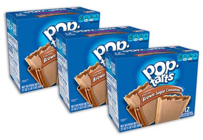 Kellogg&#39;s Pop-Tarts Frosted Toaster Pastries Frosted Brown Sugar Cinnamon,1.76 Ounce (Pack of 36)
