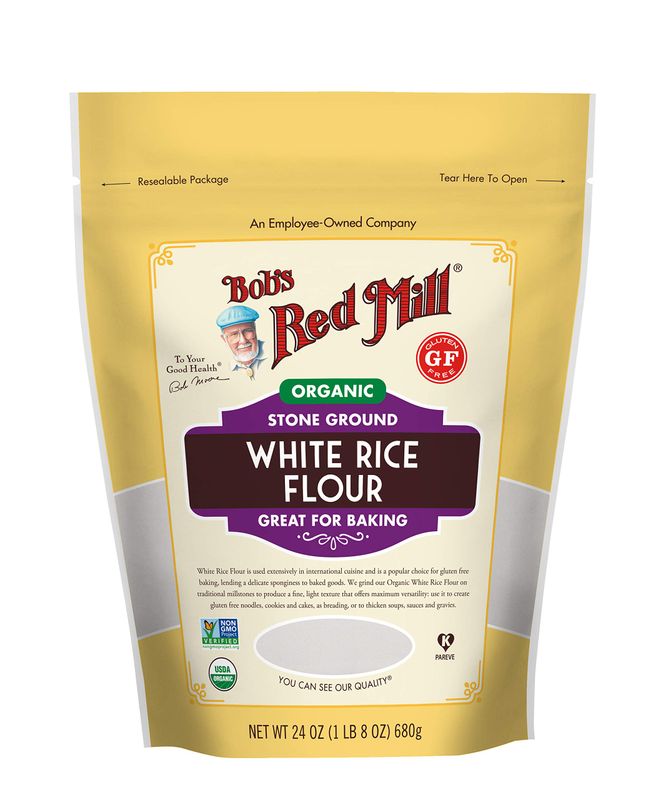 Bob&#39;s Red Mill Organic White Rice Flour, 24 Ounce