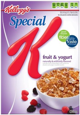 Special K Cereal, Fruit &amp; Yogurt, 12.8-Ounce Boxes (Pack of 3)